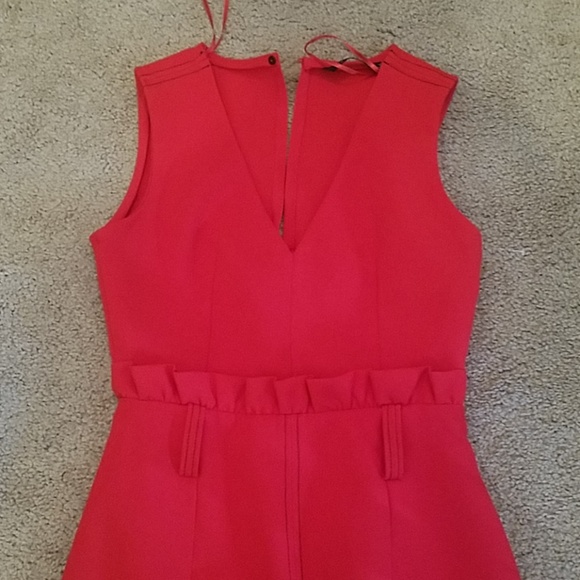 NWT Zara Red cocktail hour Dress - Picture 3 of 8